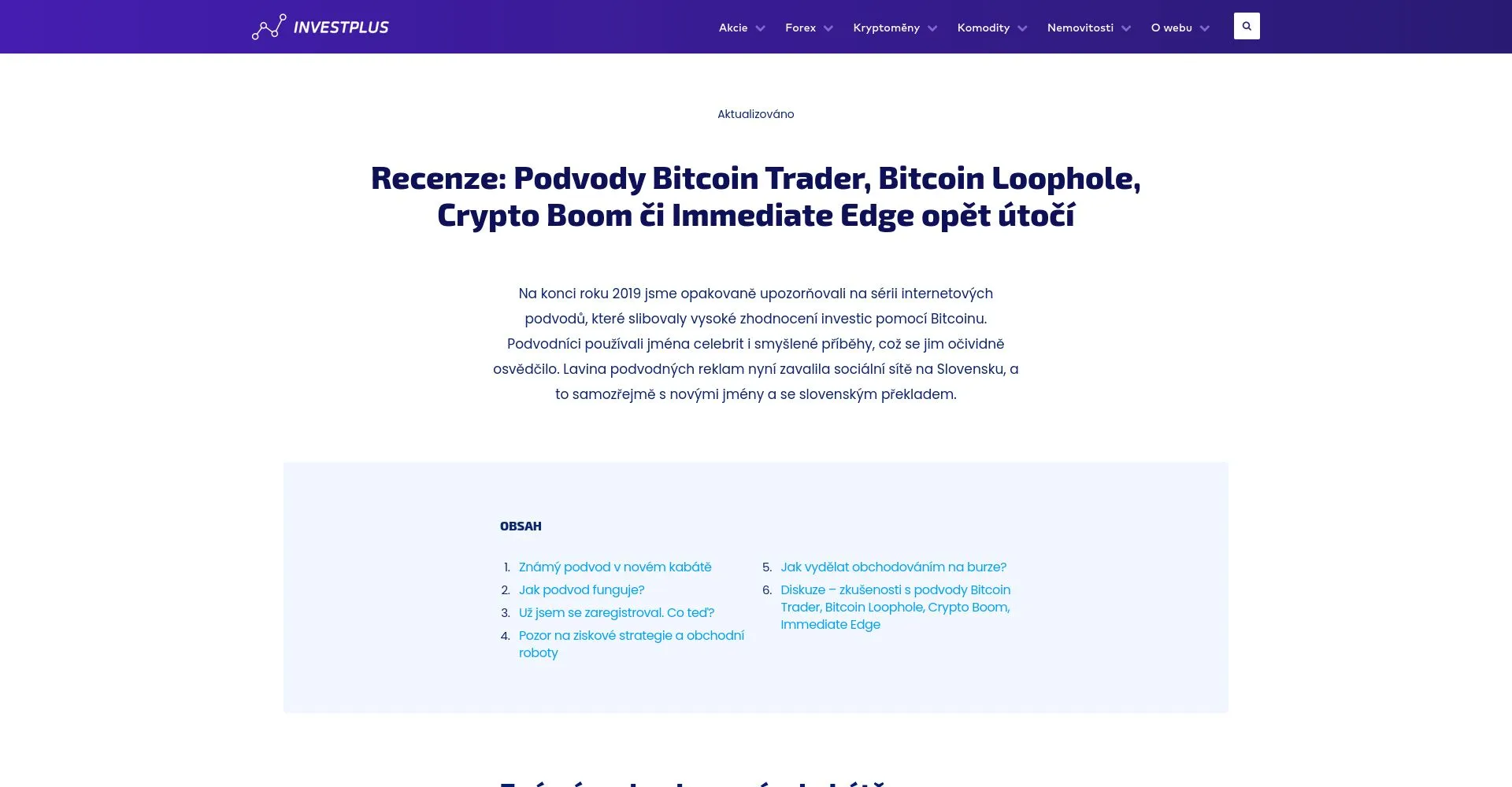 Bitcoin Loophole recenze: Je to podvod nebo legitimní platforma?