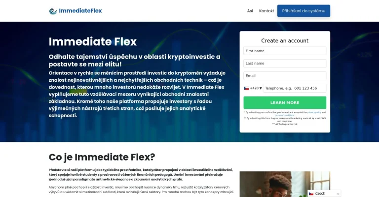 Immediate Flex recenze: Je to podvod nebo legitimní platforma?