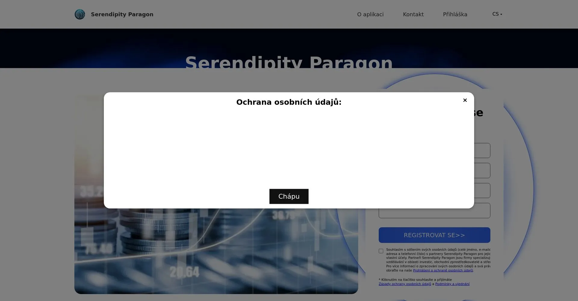 Serendipity Paragon recenze: Je to podvod nebo legitimní platforma?