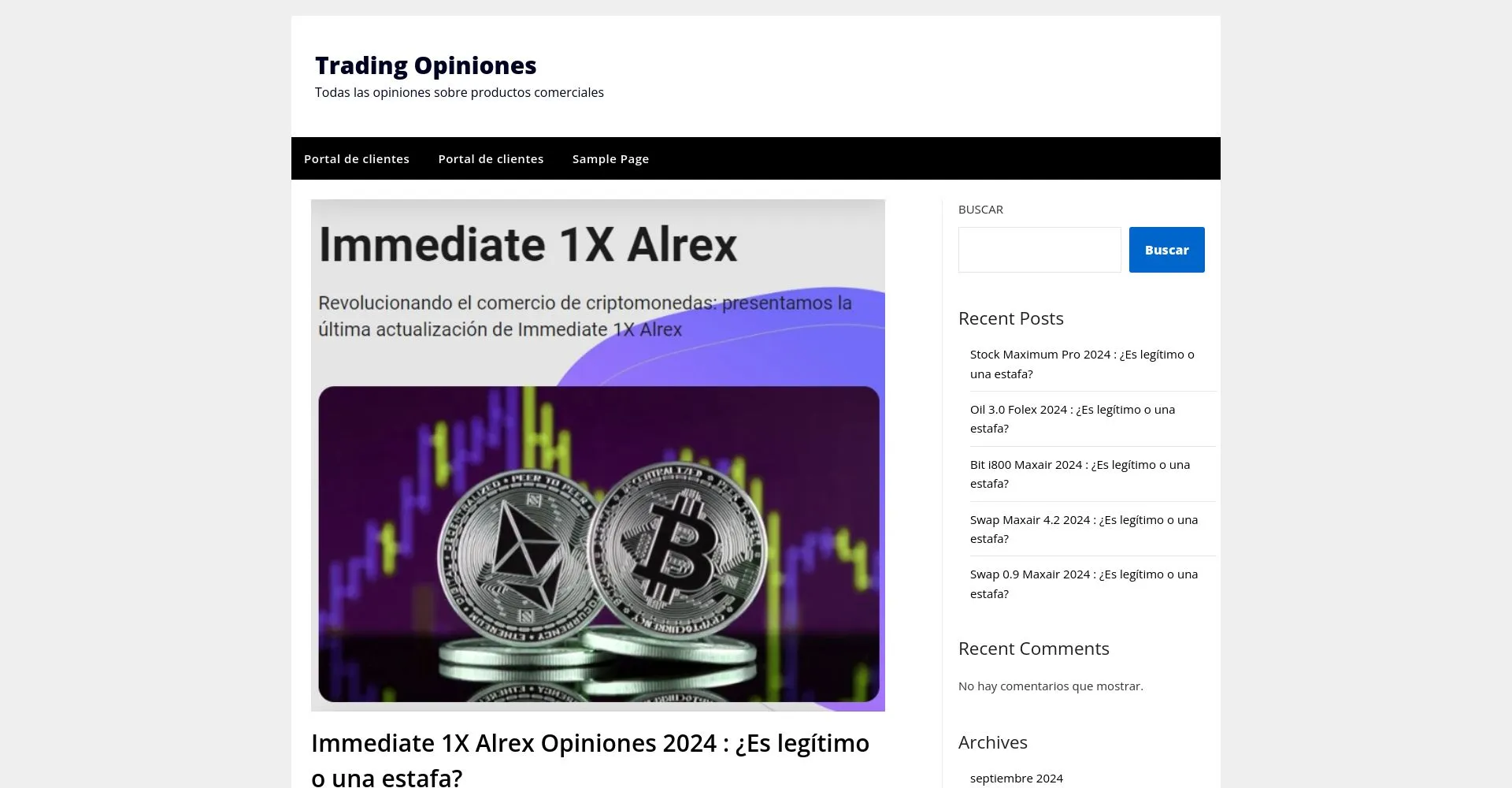 Immediate 1X Alrex Opiniones: ¿es una estafa o es seguro y fiable?