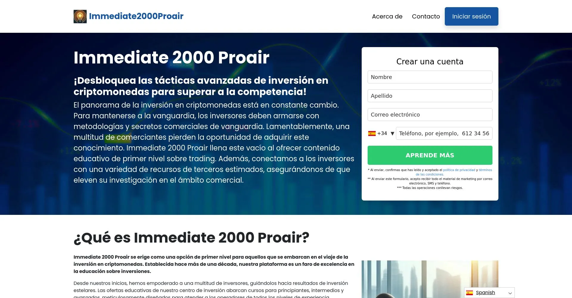 Immediate Proair 2000 Opiniones: ¿es una estafa o es seguro y fiable?