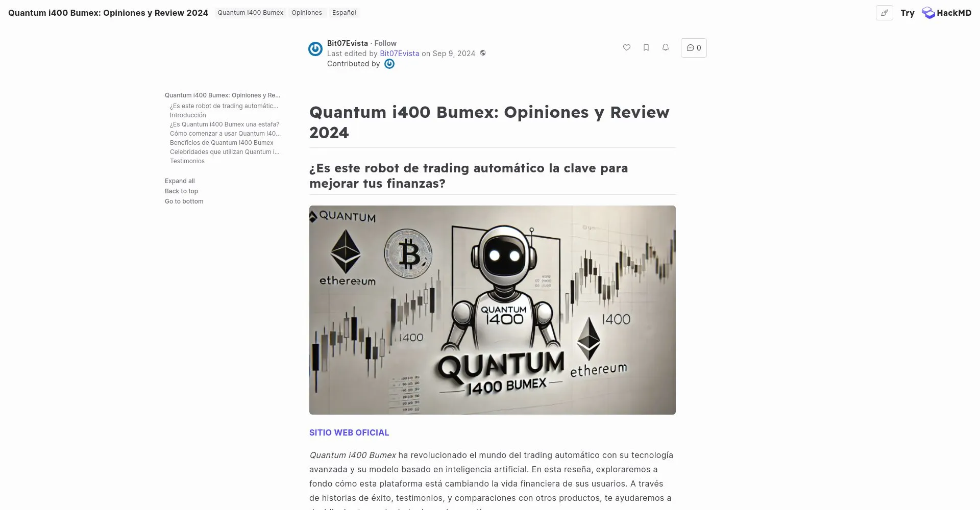 Quantum Bumex Opiniones: ¿es una estafa o es seguro y fiable?