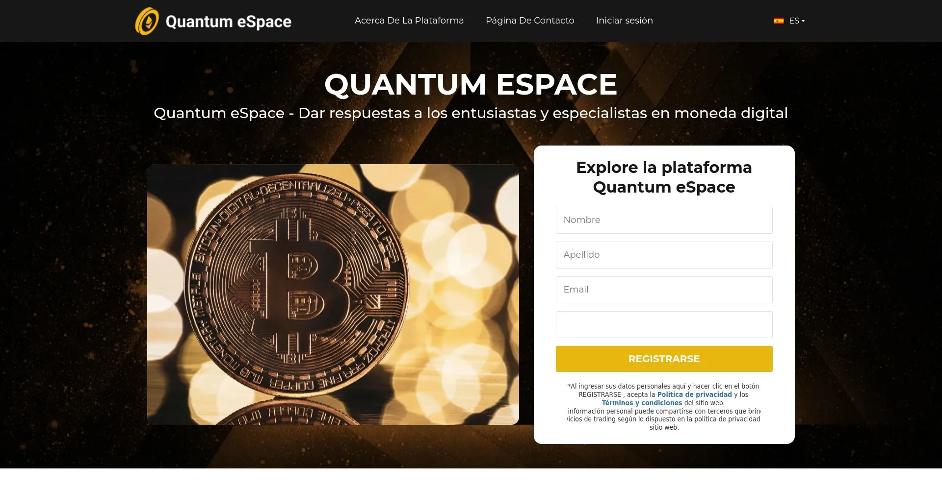 Quantum Espace Opiniones: ¿es una estafa o es seguro y fiable?