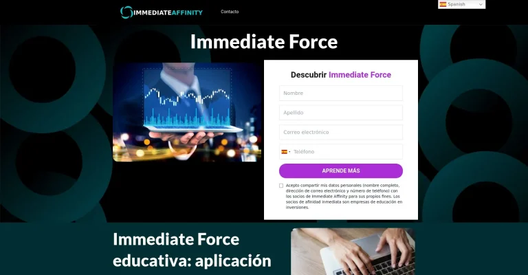 Immediate Force Opiniones: ¿es una estafa o es seguro y fiable?