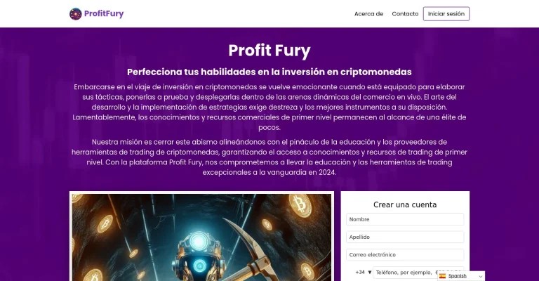 Profit Fury Opiniones: ¿es una estafa o es seguro y fiable?