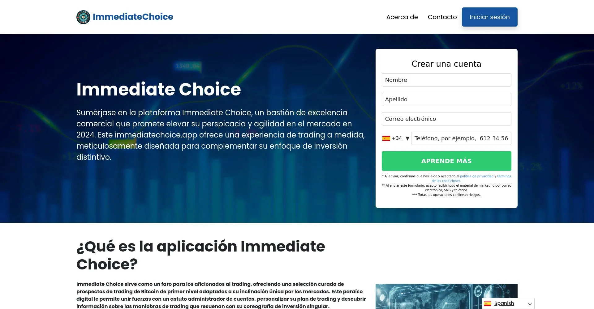 Immediate Choice Opiniones: ¿es una estafa o es seguro y fiable?