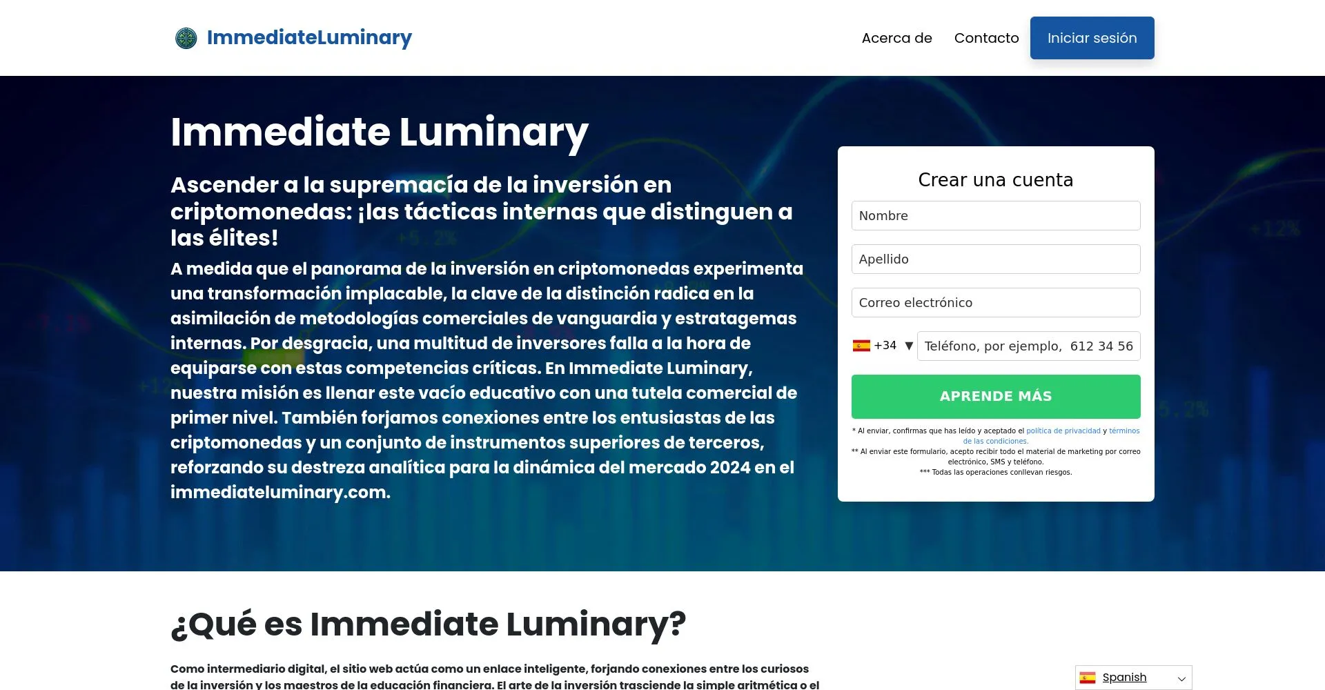 Immediate Luminary Opiniones: ¿es una estafa o es seguro y fiable?