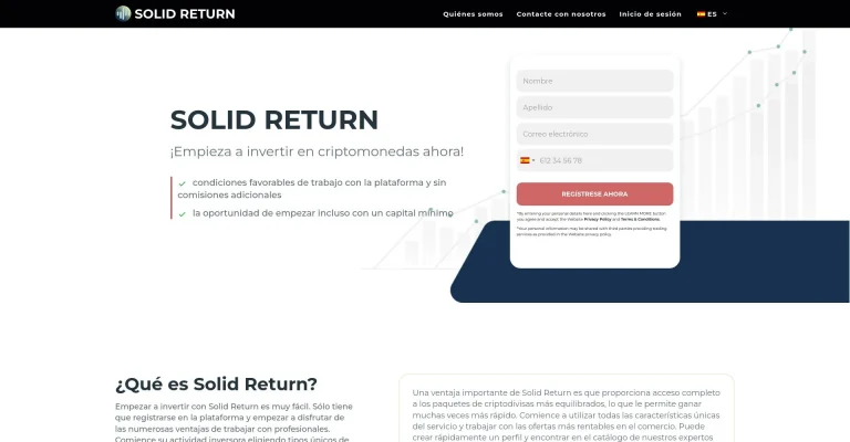 Solid Return Opiniones: ¿es una estafa o es seguro y fiable?