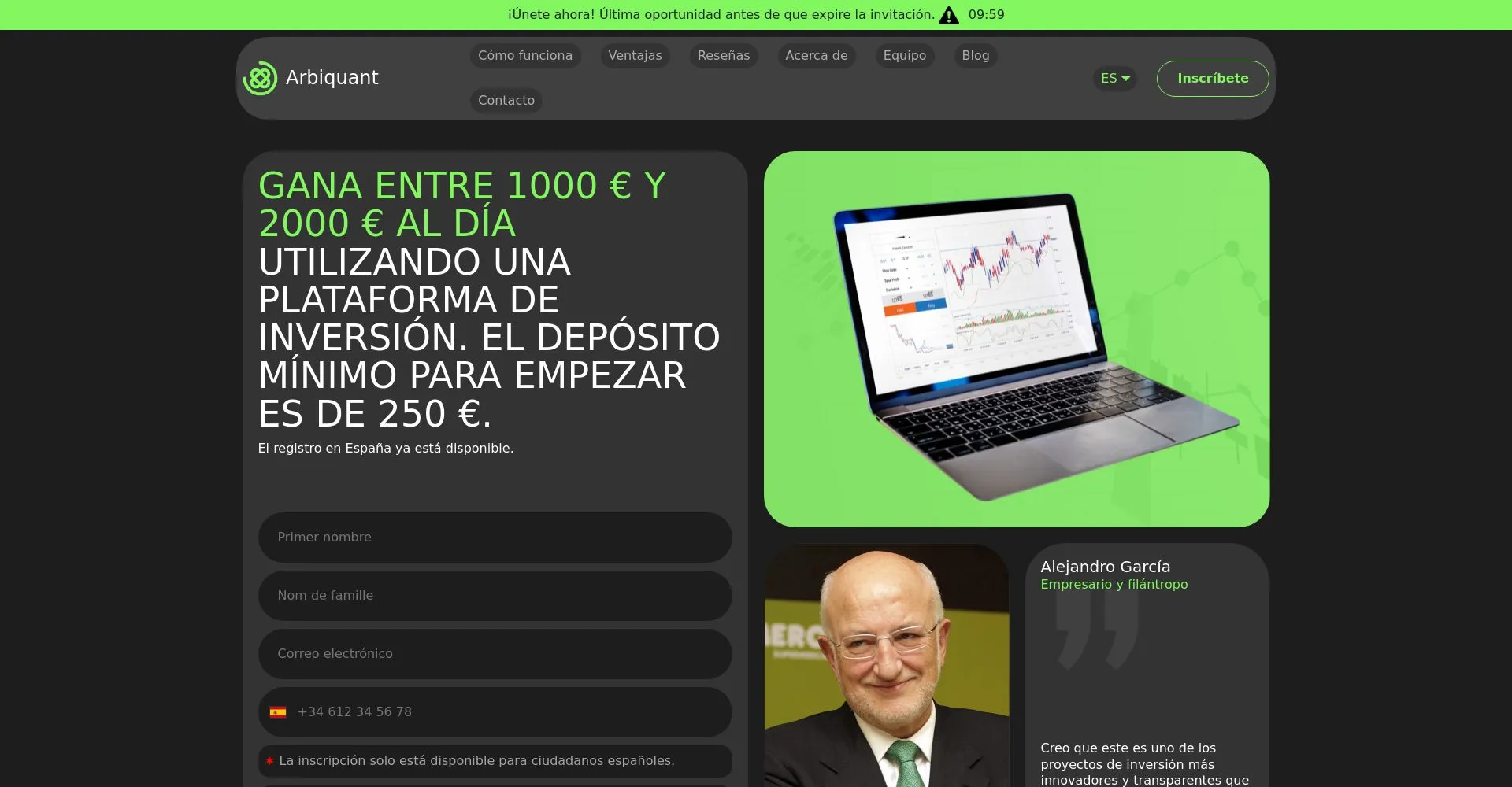 Arbiquant Opiniones: ¿es una estafa o es seguro y fiable?