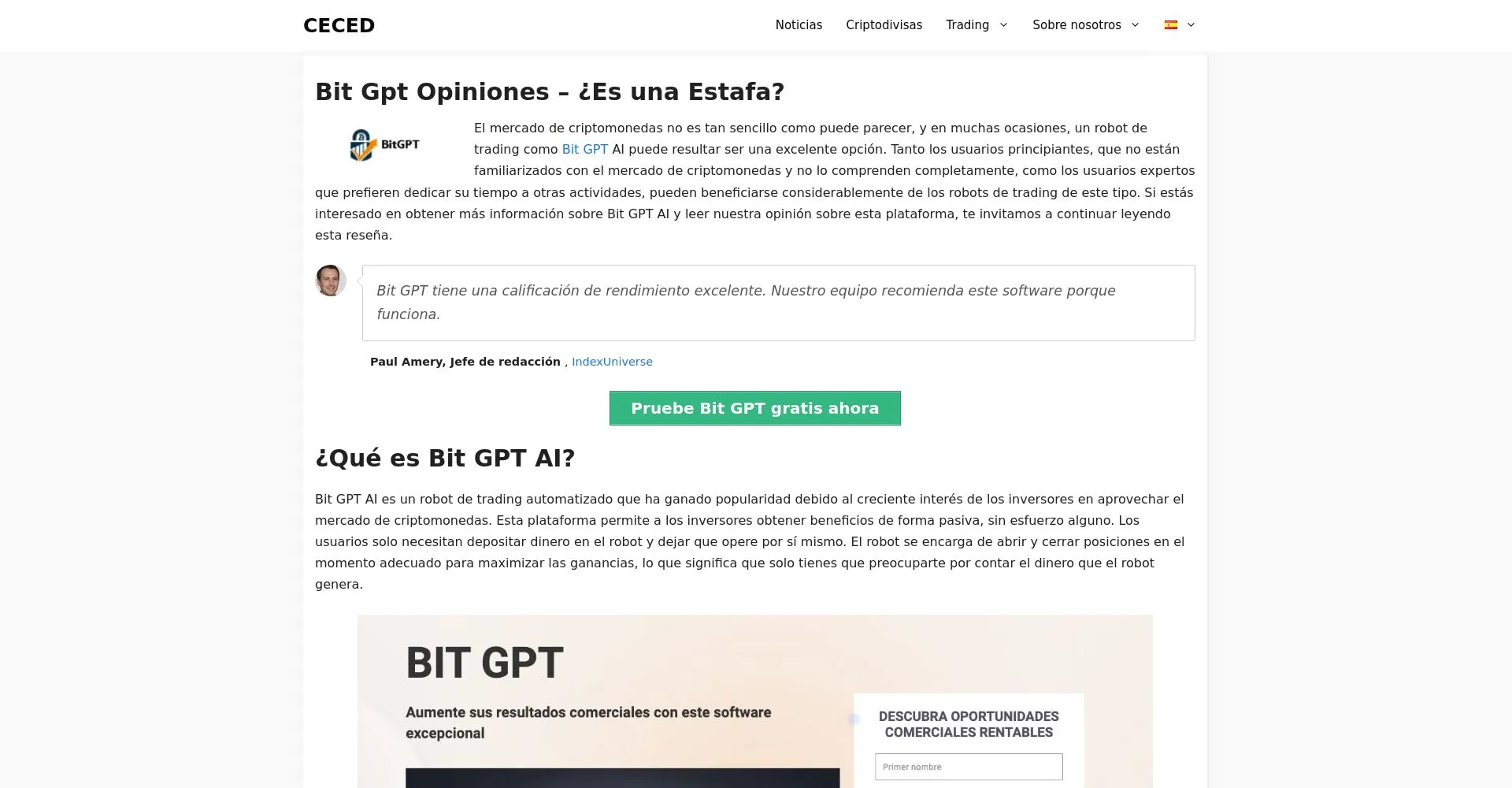 Bit Gpt Recensioni: è una truffa o è legale?