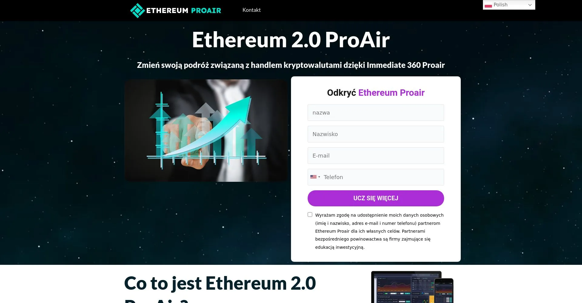 Ethereum 2.0 Proair opinie: czy to oszustwo, czy to bezpieczne?